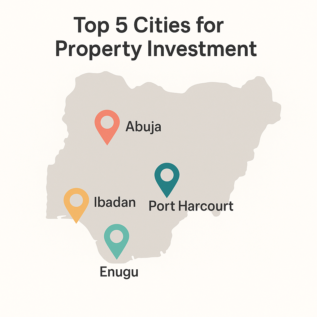 Top 5 Cities for Property Investment in Nigeria