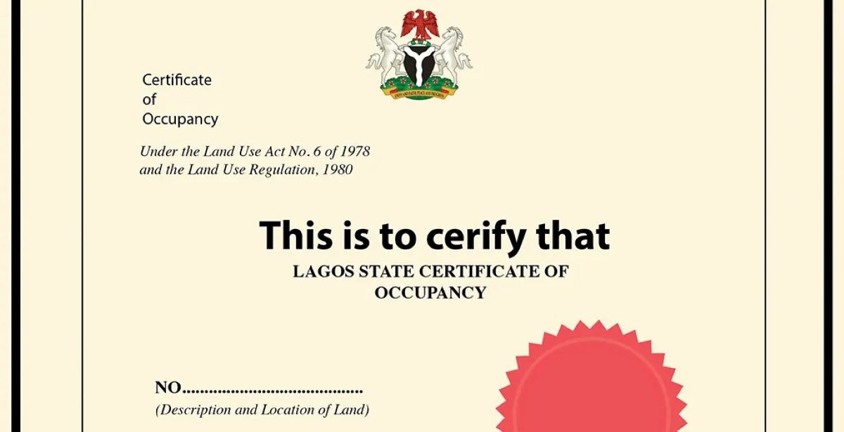 Certificate of Occupancy (C of O) in Nigeria: Complete Guide [2025]